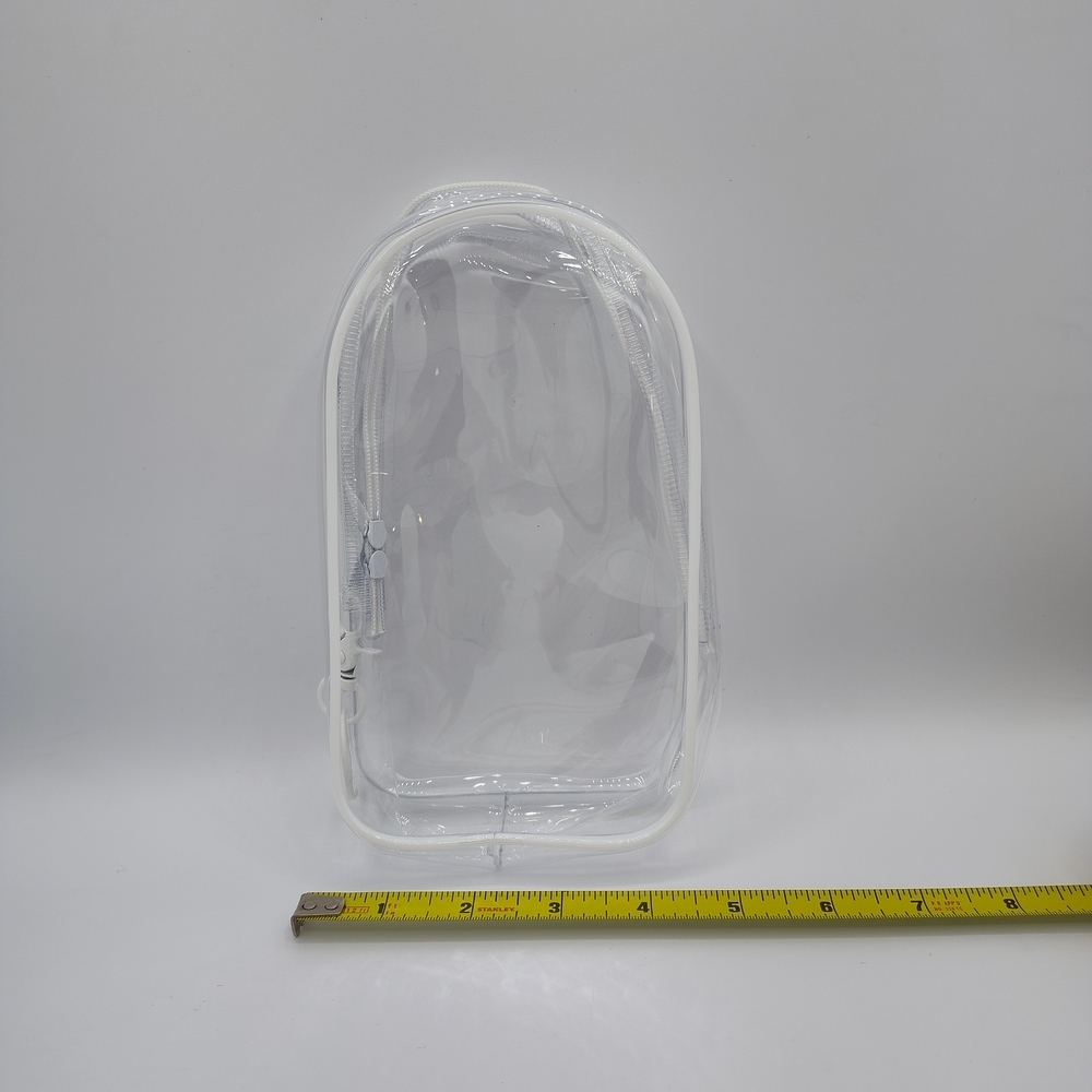 Clear Figure Display/Storage Bag W/Keychain For Labubu